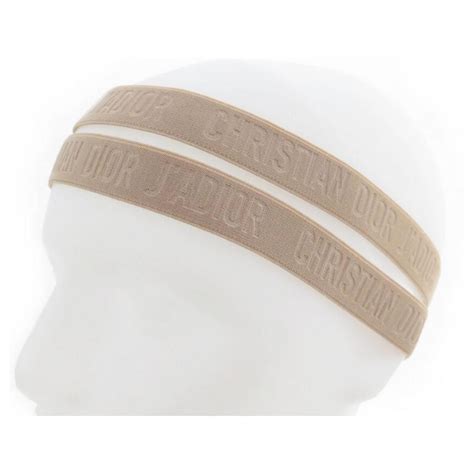 christian dior elastic headband